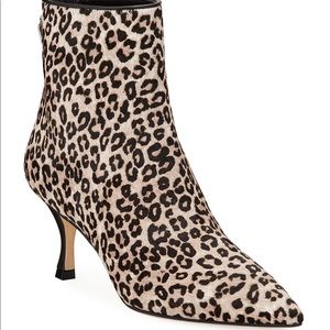 COPY - Stuart Weitzman Leopard-print fur booties …